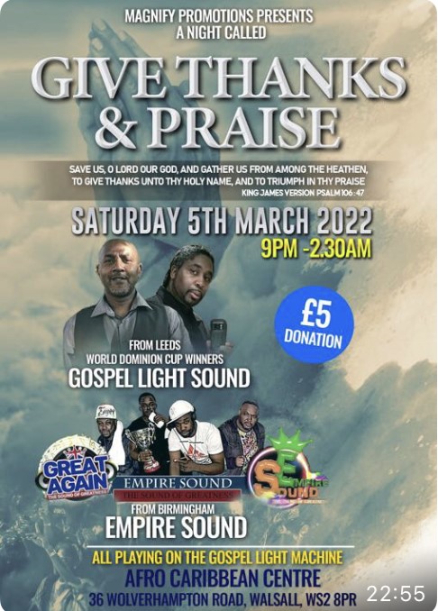 Gospel March 2022