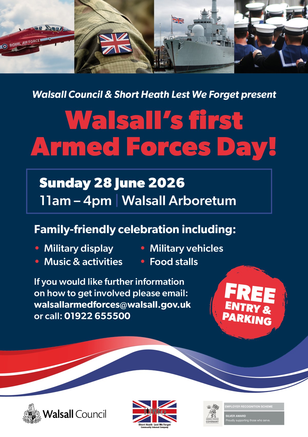 Walsall Armed Forces Day Event&nbsp;2026