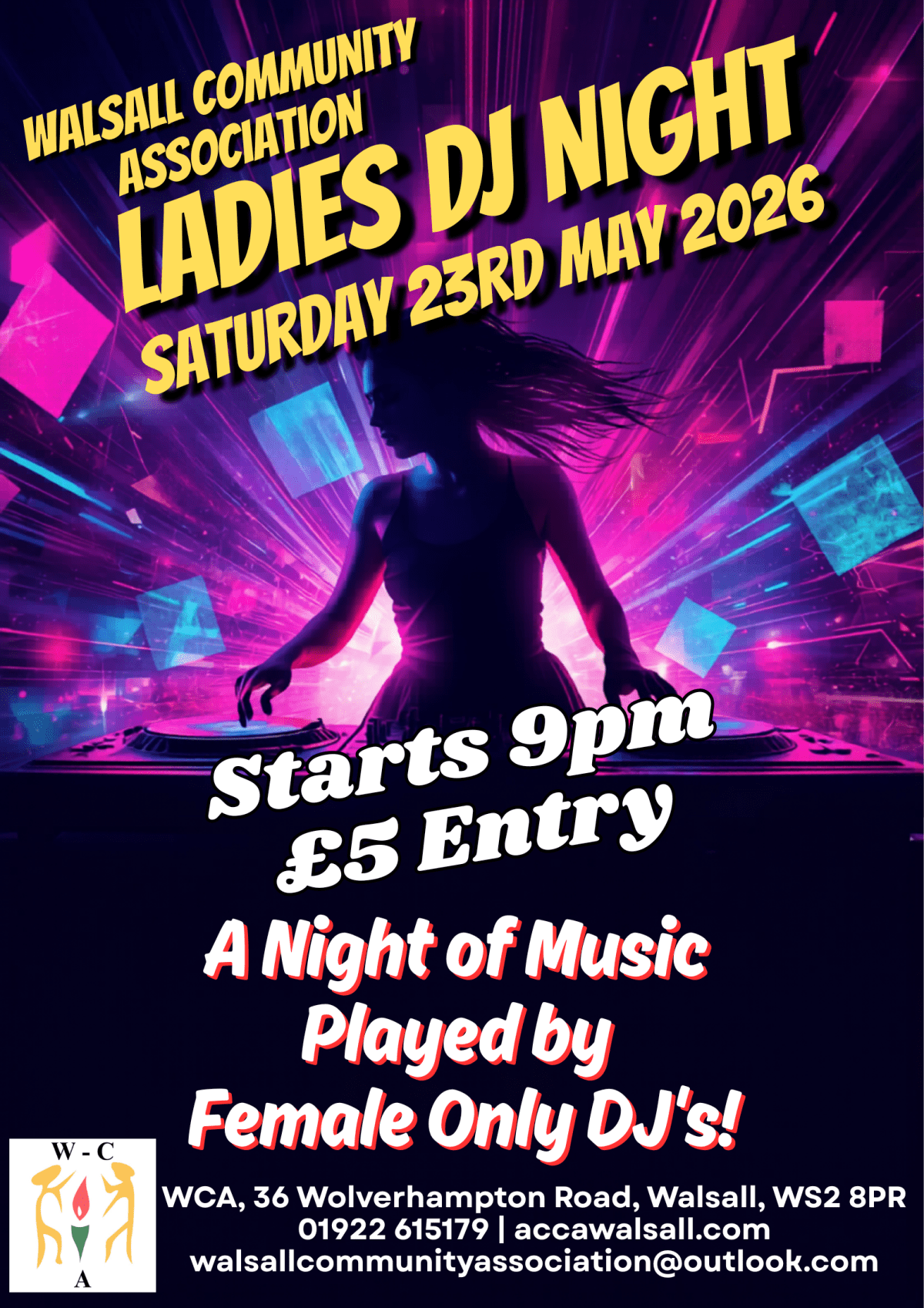 🎵 Ladies DJ Night 2026&nbsp;🎵