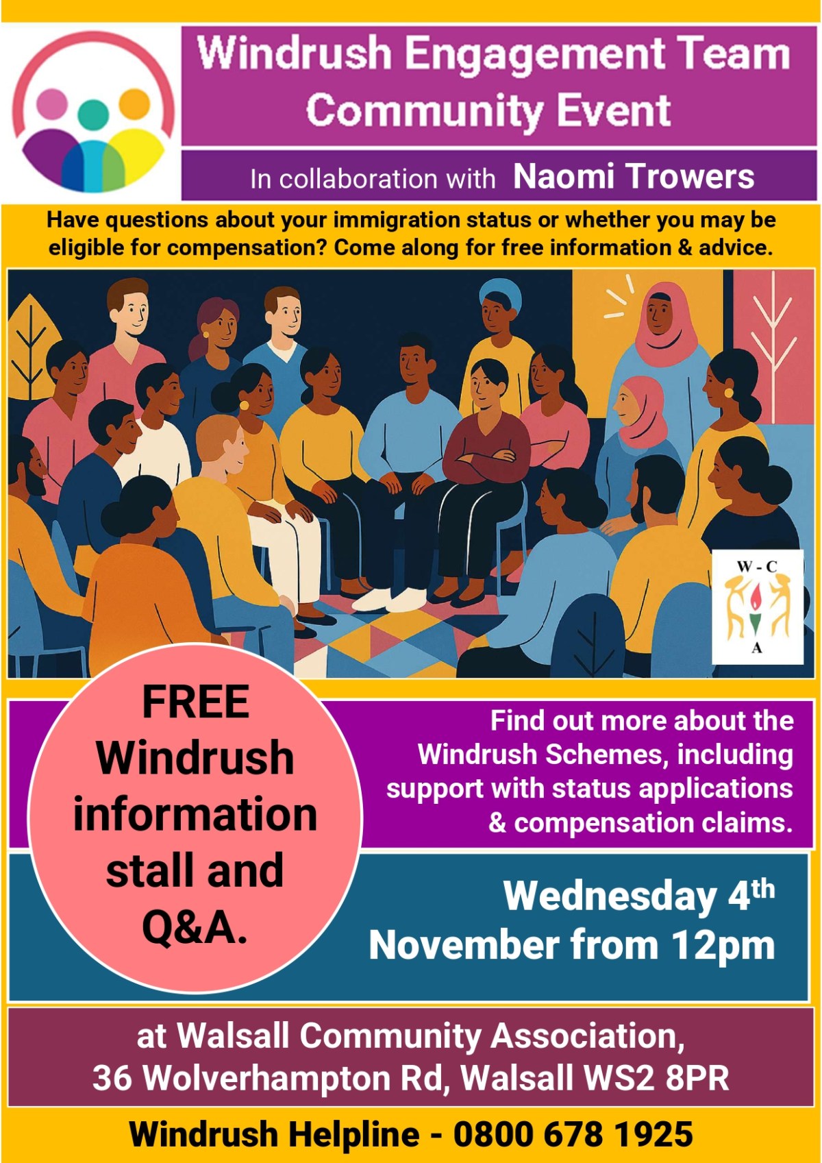 Windrush Engagement Community&nbsp;Event